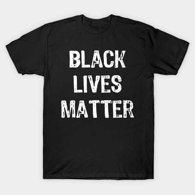 Black Lives Matter T-Shirt by Scar